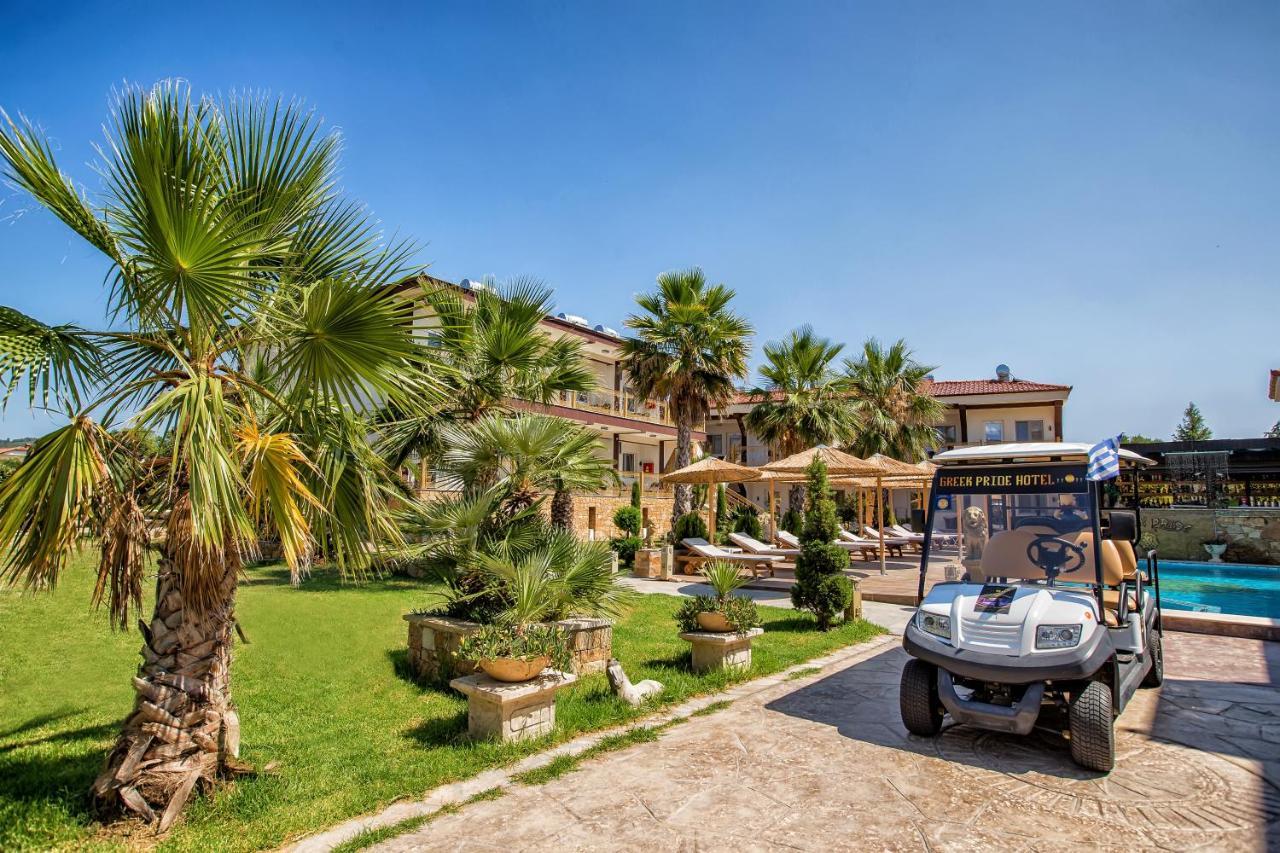 Halkidiki Greek Pride Ηotel And Apartments Skála Foúrkas Eksteriør billede