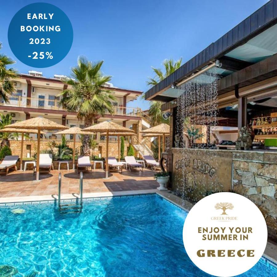 Halkidiki Greek Pride Ηotel And Apartments Fourka Eksteriør billede